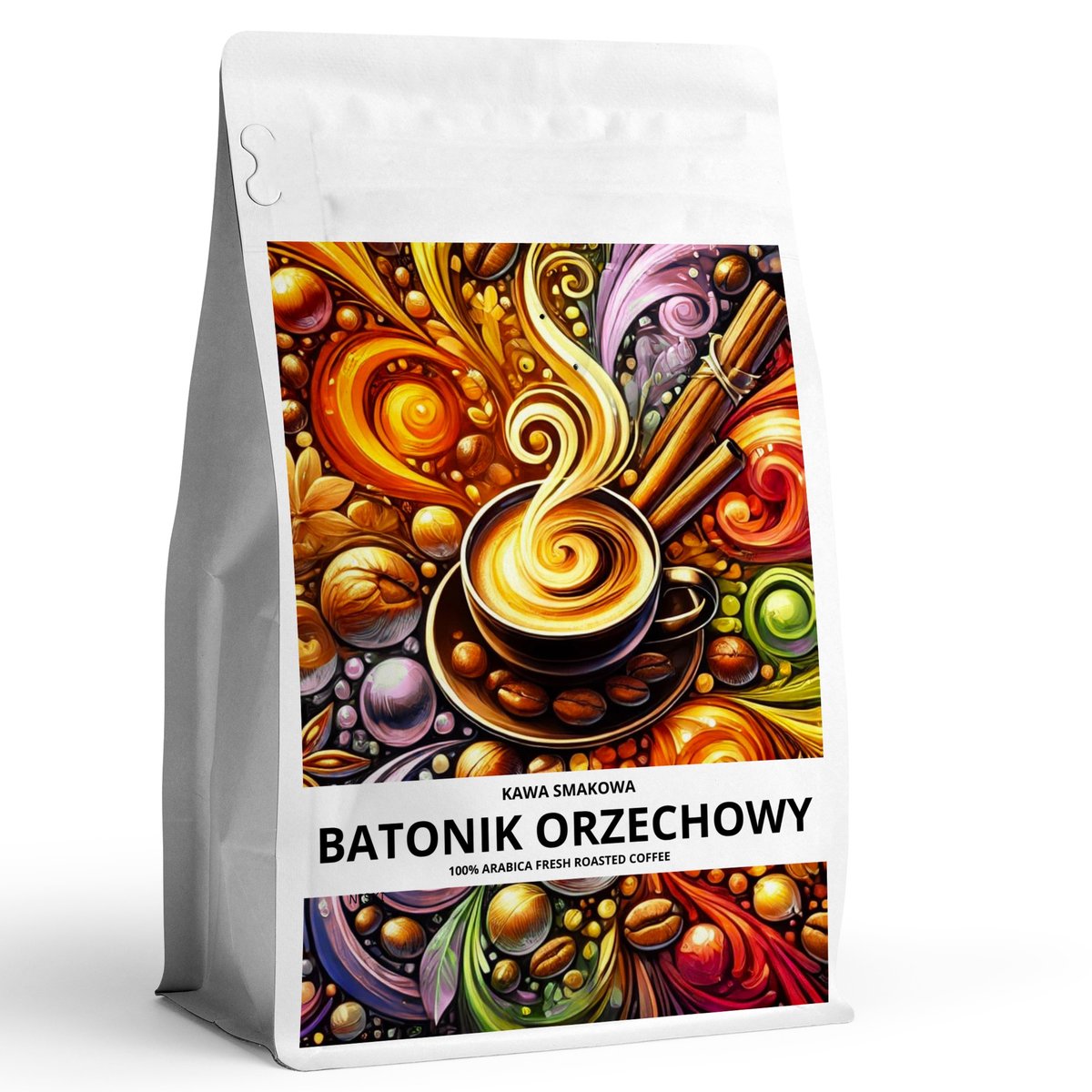 Kawa smakowa mielona BATONIK ORZECHOWY 100 % arabica