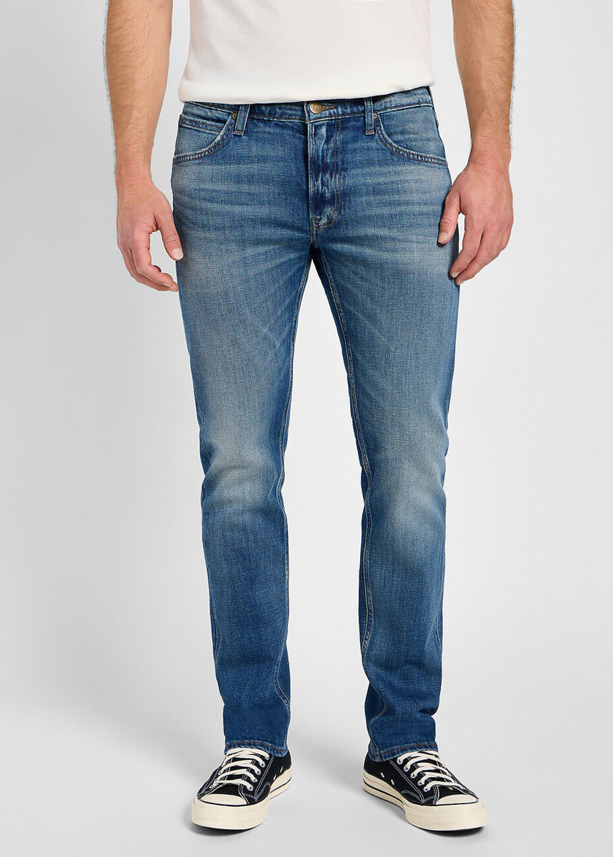 Męskie spodnie jeansowe proste Lee DAREN ZIP FLY W34 L34