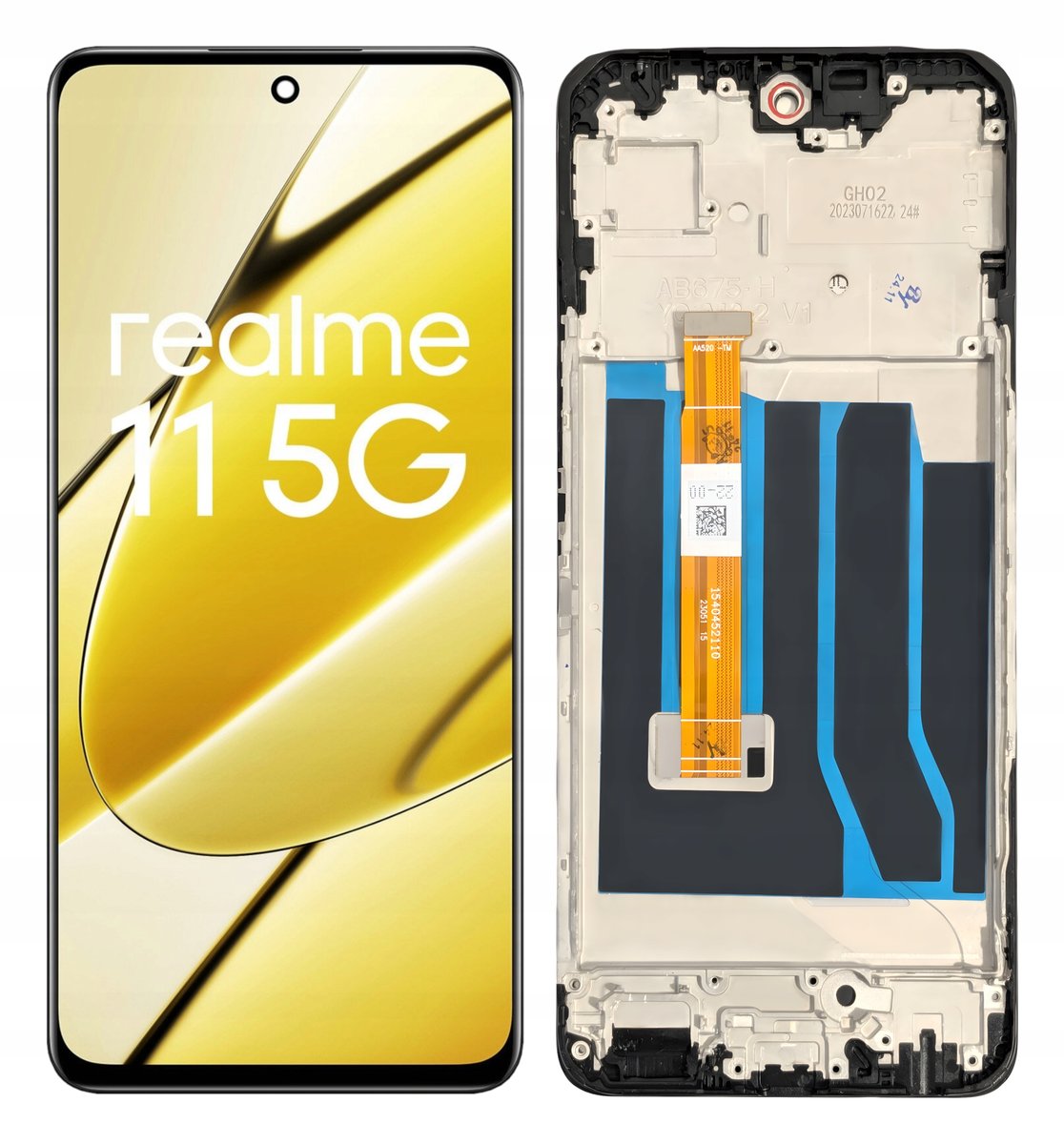 WYŚWIETLACZ EKRAN LCD DO REALME 11 5G RAMKA