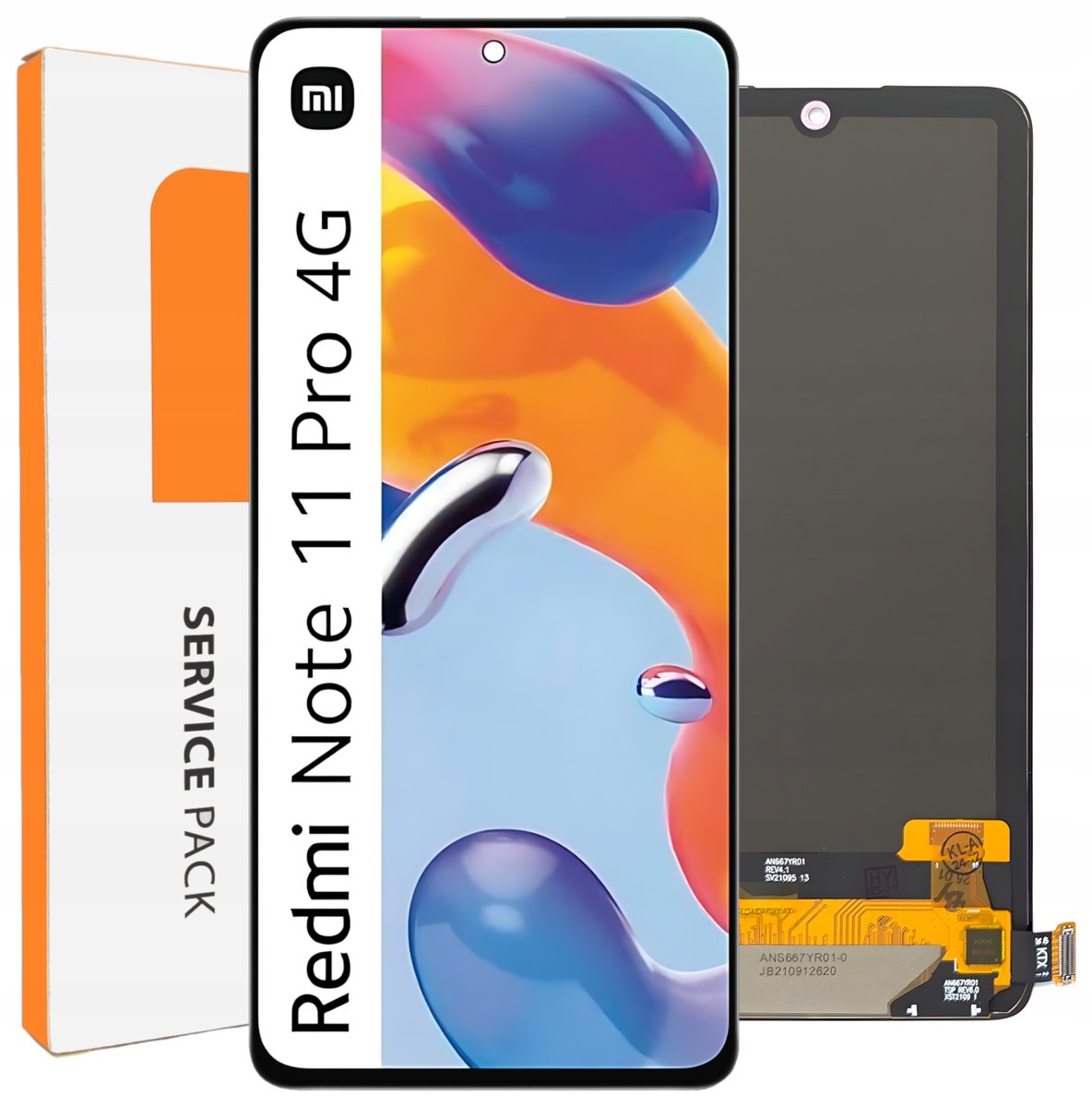 ORYGINAŁ WYŚWIETLACZ EKRAN LCD SZYBKA DOTYK DO XIAOMI REDMI NOTE 11 PRO 4G