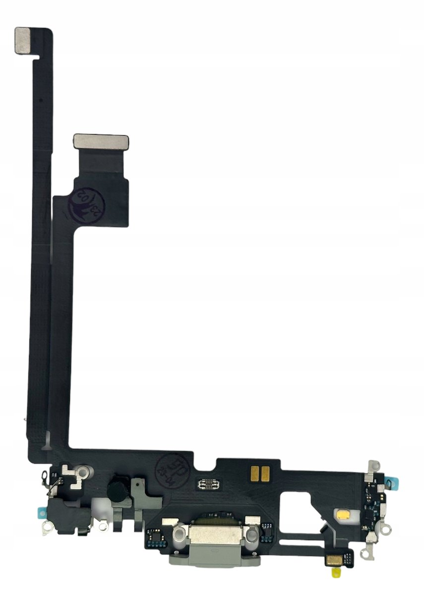 ORYGINAŁ TAŚMA ZŁĄCZE GNIAZDO ŁADOWANIA USB DO iPHONE 12 PRO MAX BIAŁY