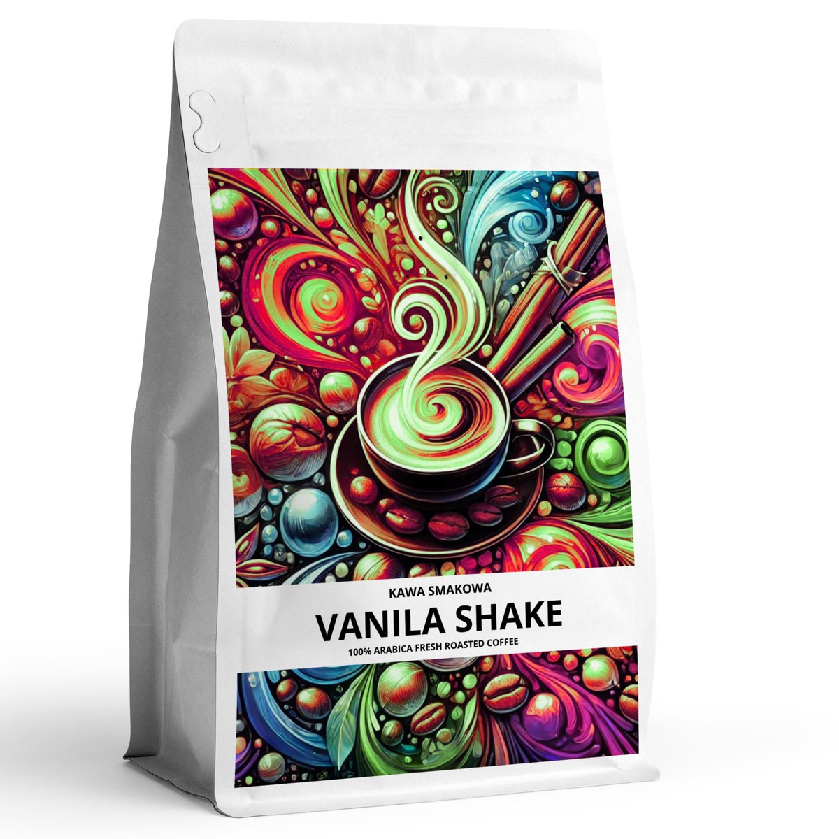 Kawa smakowa mielona VANILLA SHAKE 100 % arabica