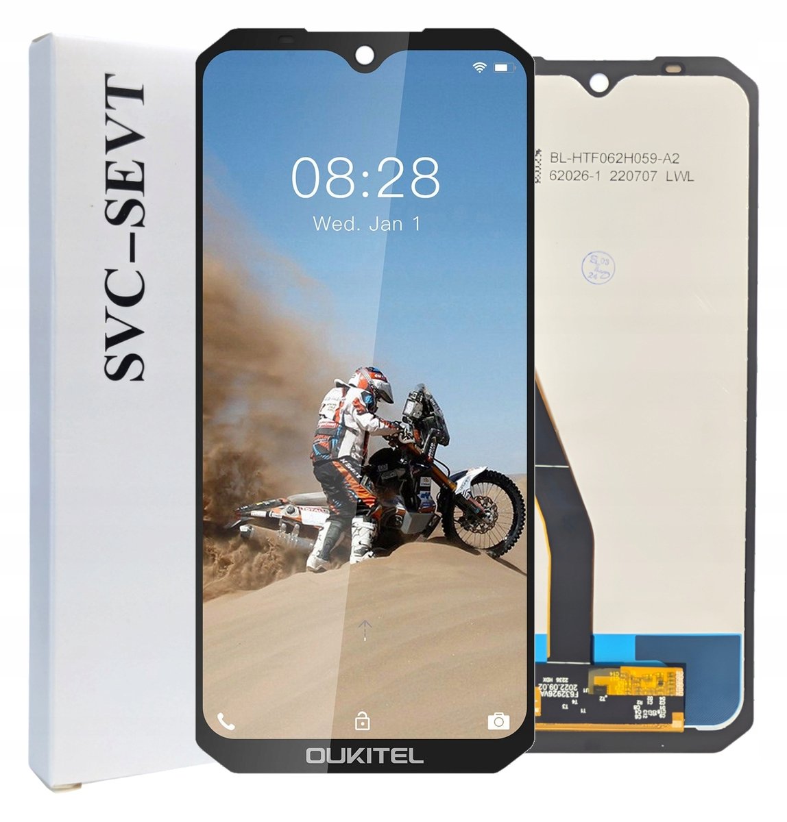 ORYGINAŁ WYŚWIETLACZ EKRAN LCD DO OUKITEL WP6