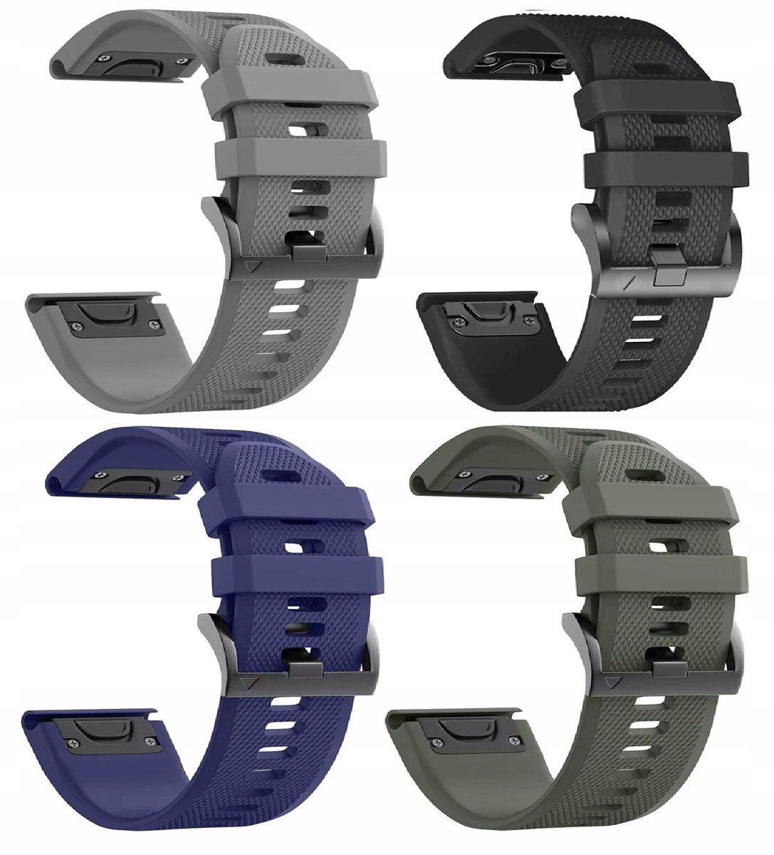 4X PASEK DO GARMIN FENIX 3 5X 6X PRO 7X PRO 8 51mm SAPPHIRE QUICKFIT