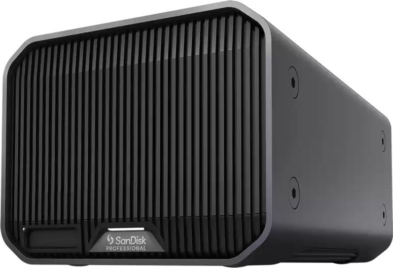 Dysk zewnętrzny HDD SanDisk SanDisk Professional G-RAID MIRROR - Festplatte - Enterprise - 16 TB - extern Stationar - USB 3.2 Gen 1 / Thunderbolt 3 USB-C Steckverbinder - 7200 rpm - Space-grau