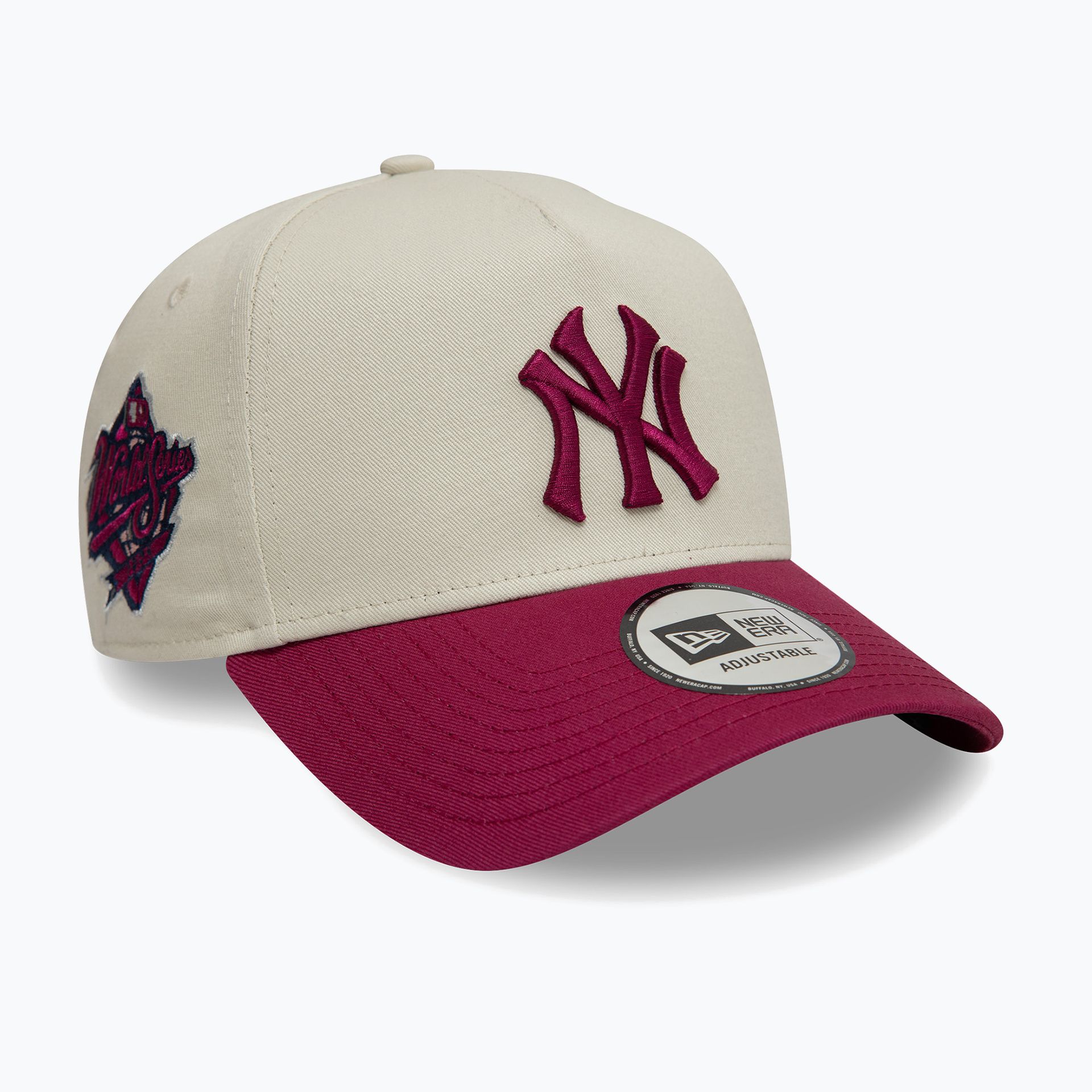 Czapka z daszkiem New Era WS Patch Eframe New York Yankees light beige WYSYŁKA W 24H 30 DNI NA ZWROT