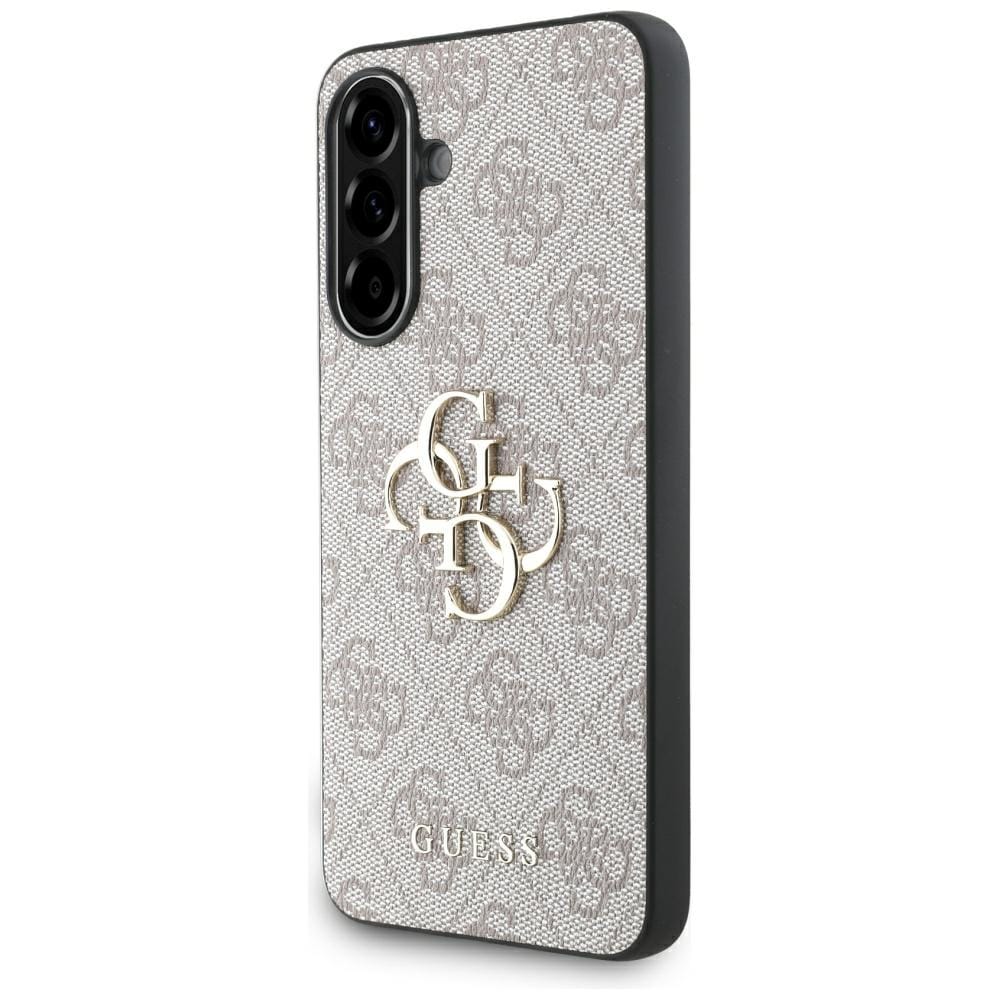 Guess Etui Hardcase 4G Big Metal Logo do Galaxy A36 5G, różowe