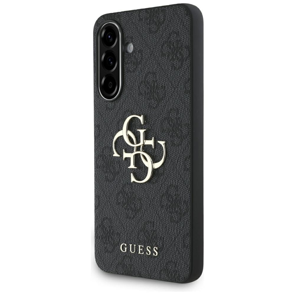 Guess Etui Hardcase 4G Big Metal Logo do Galaxy A56 5G, czarne