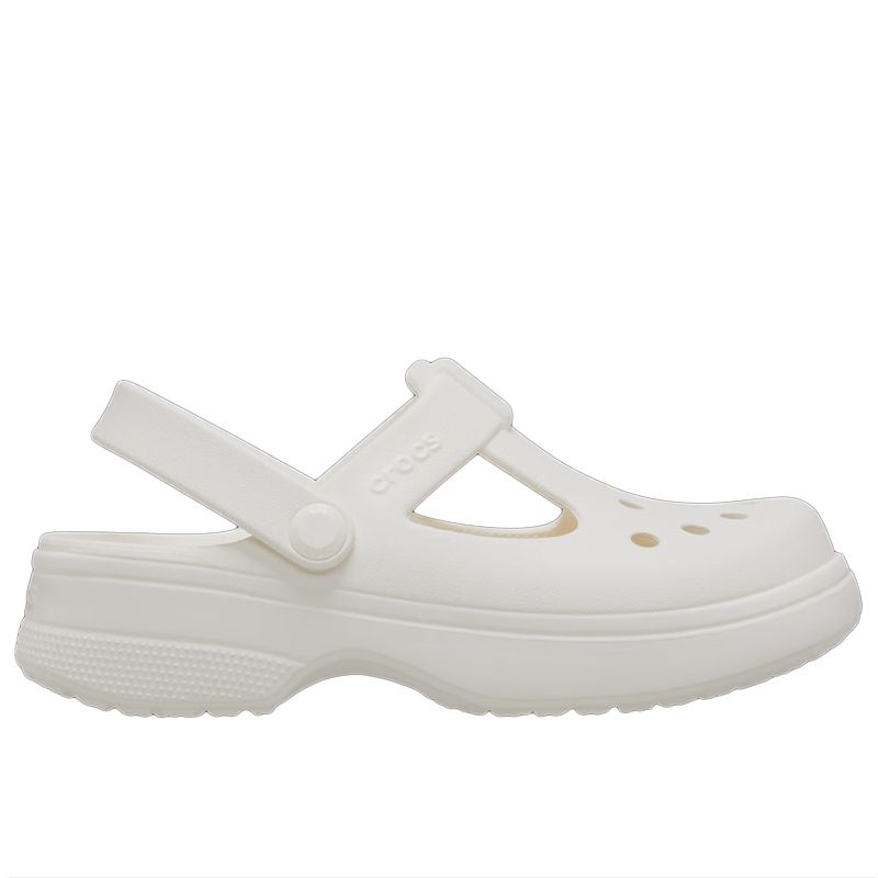 Klapki Crocs Classic Mary Jane Clog 210615-0WV - białe