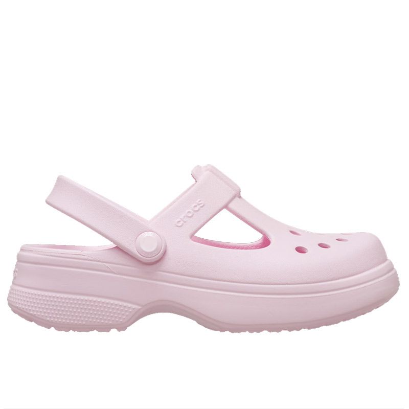 Klapki Crocs Classic Mary Jane Clog 210615-6ZW - różowe