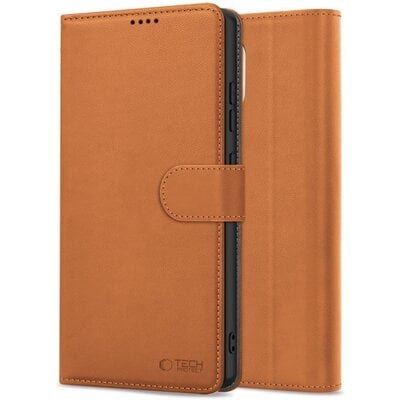 Etui TECH-PROTECT Wallet do Samsung Galaxy A56 5G Brązowy