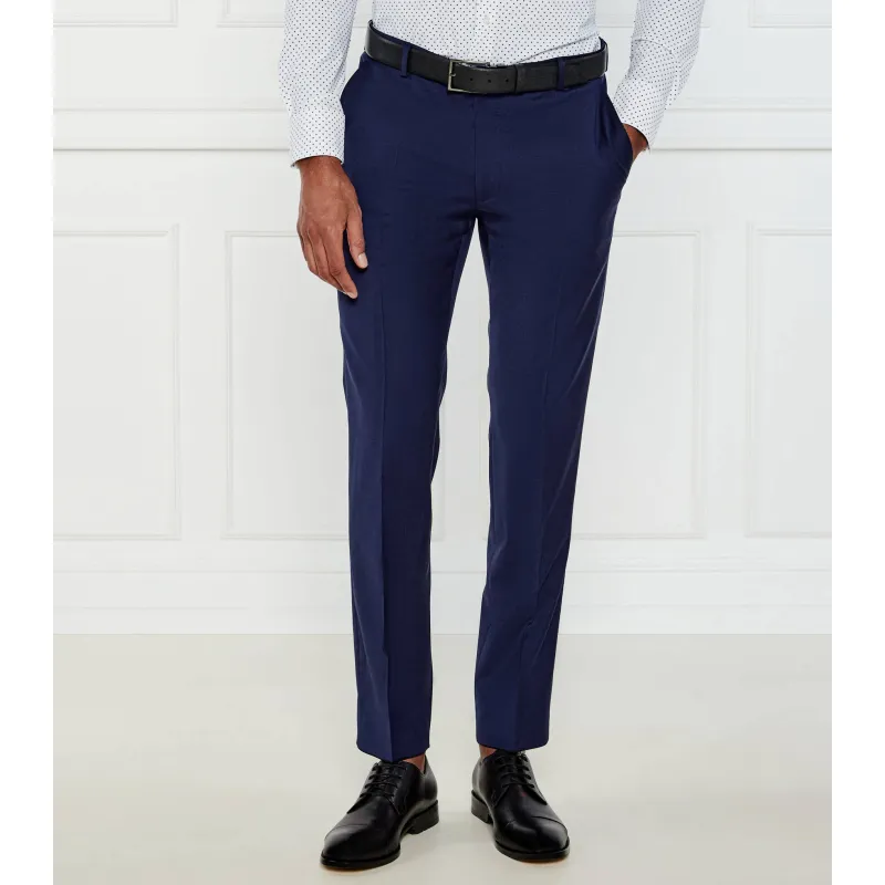 Joop! Wełniane spodnie Blayr-STR12 Slim Fit