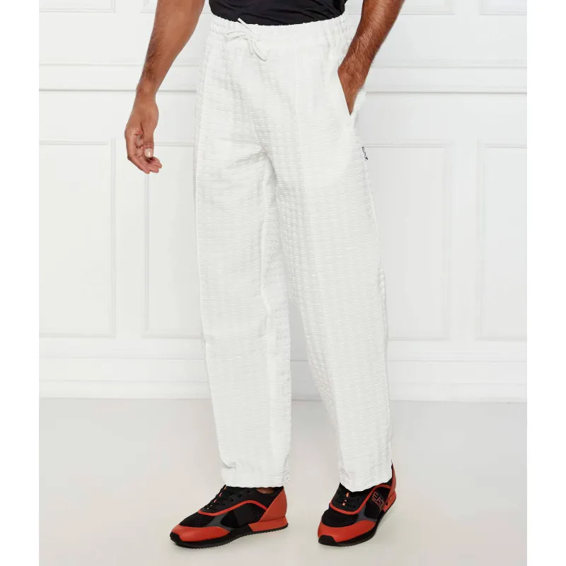 EA7 Spodnie Relaxed fit
