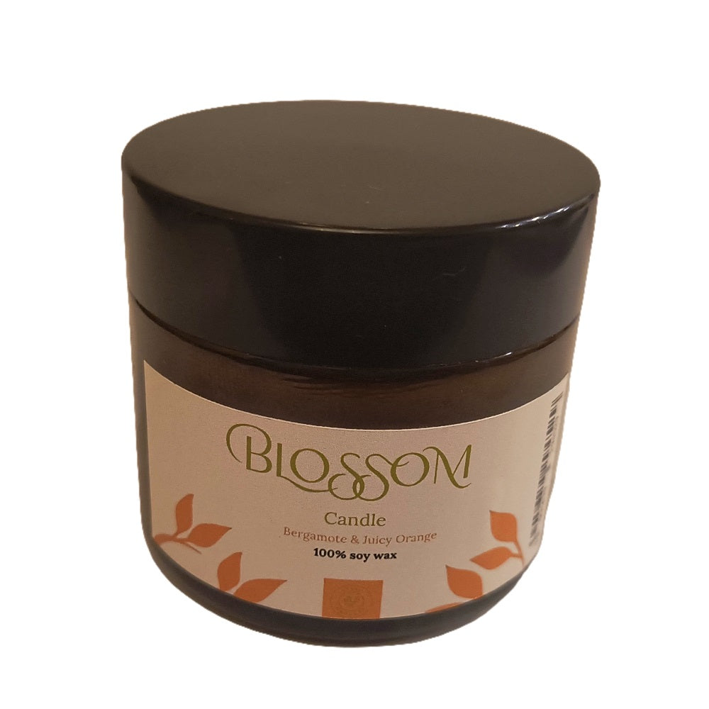 Blossom Sojowa świeca Bergamote & Juicy Orange 50g
