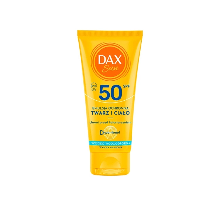 Dax Sun emulsja ochronna do twarzy i ciała SPF50 Travel Size 50ml