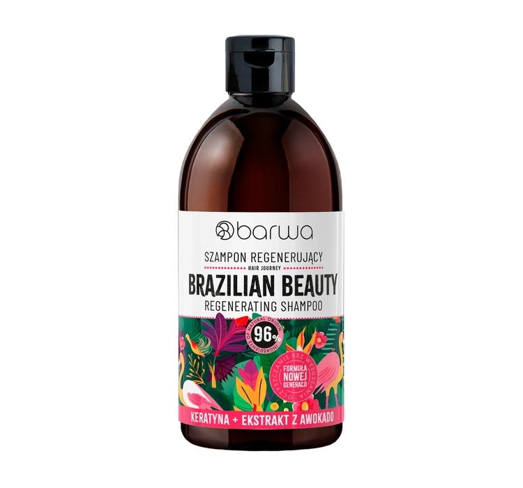 Barwa Hair Journey regenerujący szampon do zniszczonych i łamliwych włosów Brazilian Beauty 380ml