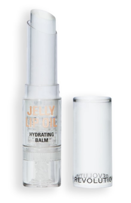 Makeup Revolution Jelly Lip Oil Nawilżający Balsam do Ust Crystal Clear