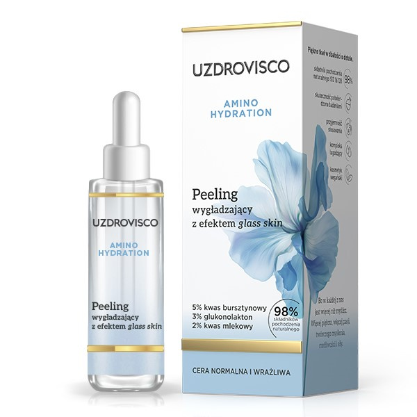 Uzdrovisco Amino Hydration Peeling wygładzający z efektem glass skin