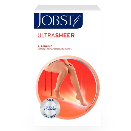 JOBST ULTRASHEER pończochy uciskowe długie CCL2 naturalny, rozmiar 5 ZP -> Wysyłka 8,90 - odbiór w Żabce