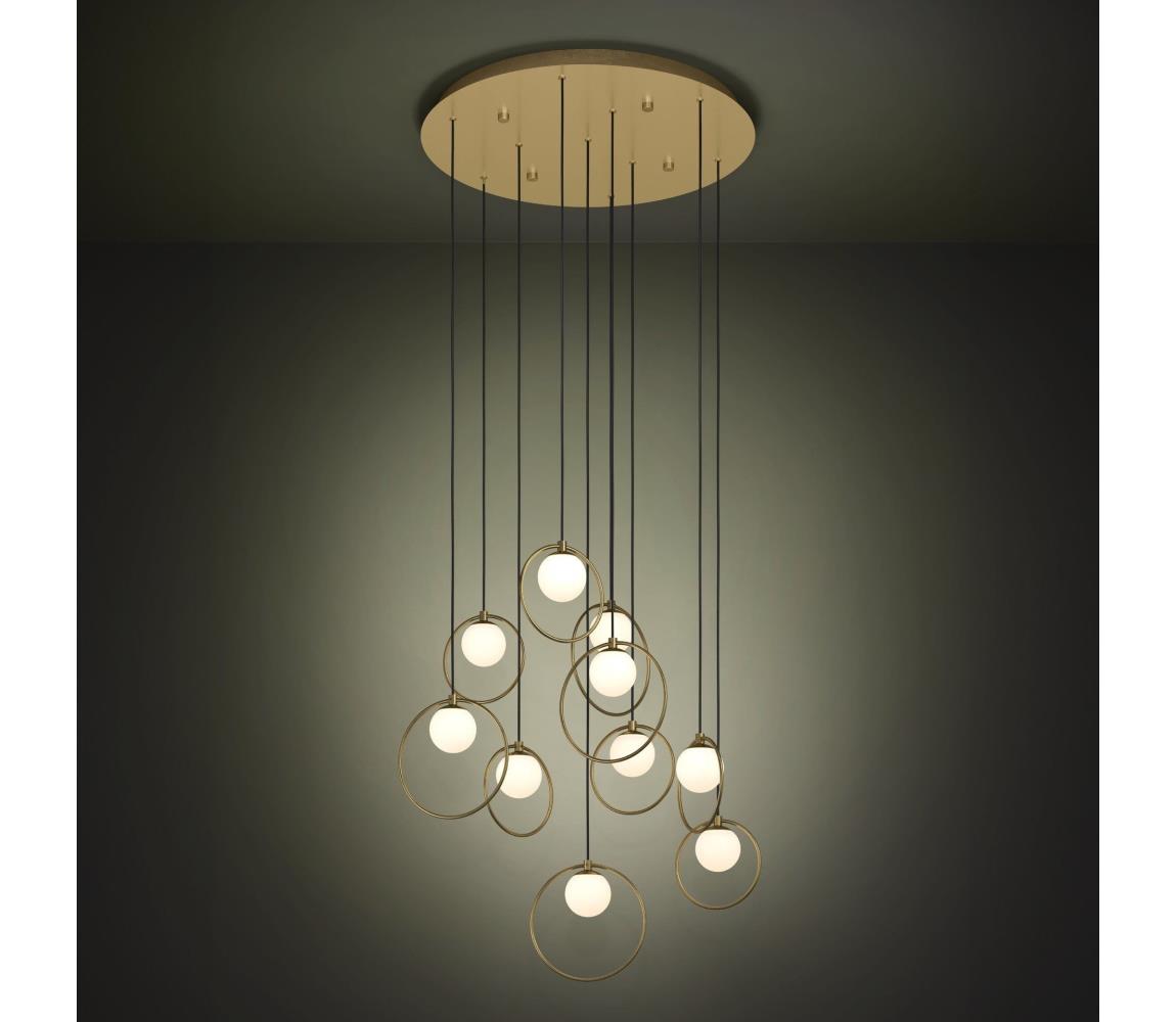 Eglo 390345 - LED Żyrandol ściemnialny na lince PORTOCOLOM 10xLED/3W/230V śr. 58 cm