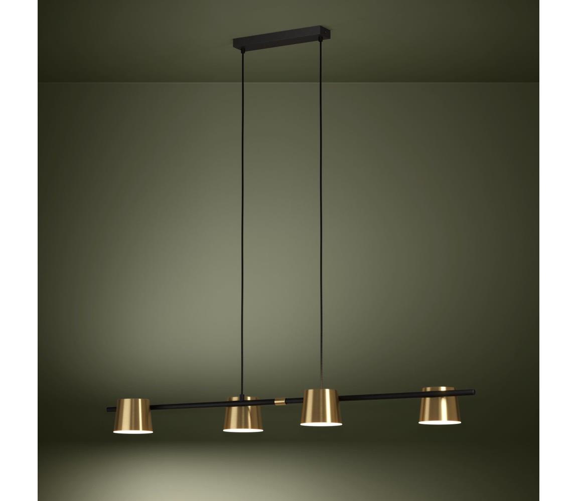 Eglo 39985 - LED Żyrandol na lince ALTAMIRA 4xGU10/4,6W/230V 3000K złoty