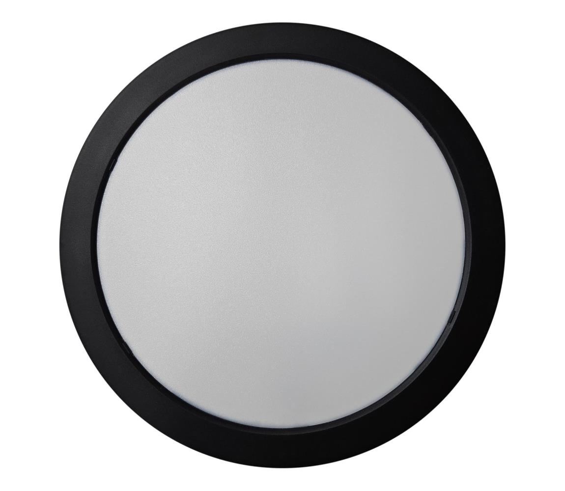 LED Plafon ROUND LED/24W/230V 4000K śr. 28,8 cm czarny