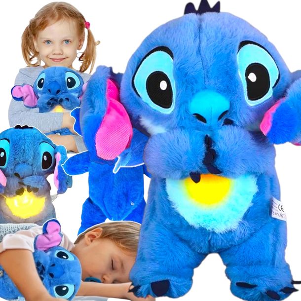 LILO I STICH Maskotka oddychająca - Niebieski