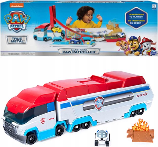 Paw Patrol - Psi Patrol Ciężarówka, METAL,