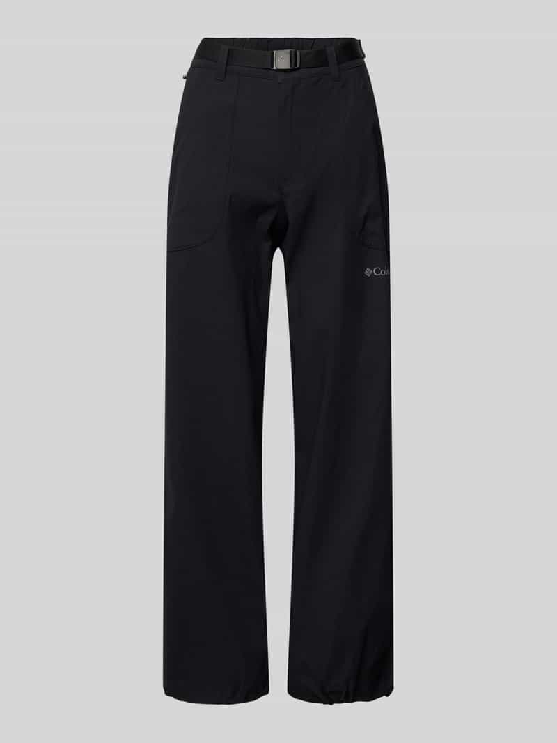 Spodnie o kroju relaxed fit z nadrukiem z motywem model ‘BREA FALLS’
