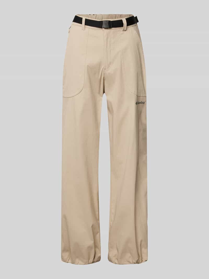 Spodnie o kroju relaxed fit z nadrukiem z motywem model ‘BREA FALLS’