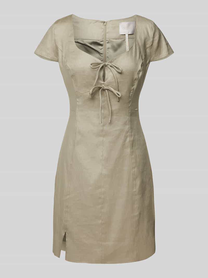 Sukienka mini z wiązaniem model ‘ISABEAU’