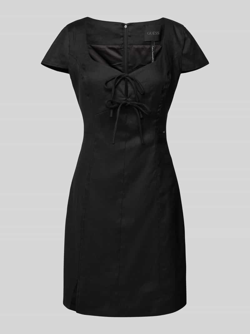 Sukienka mini z wiązaniem model ‘ISABEAU’