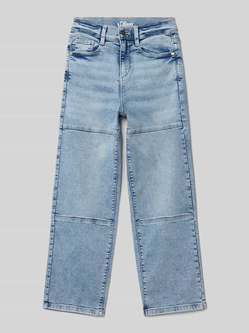 Spodnie o kroju baggy o kroju relaxed fit z mieszanki bawełny
