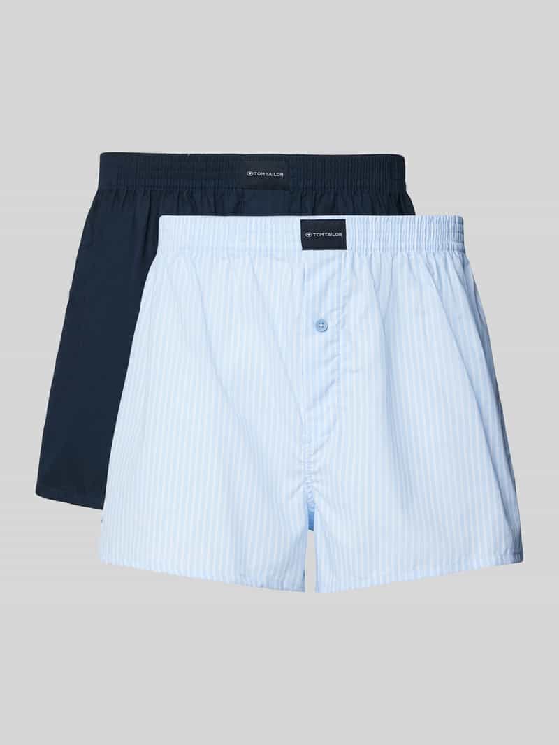Bokserki o kroju regular fit z czystej bawełny