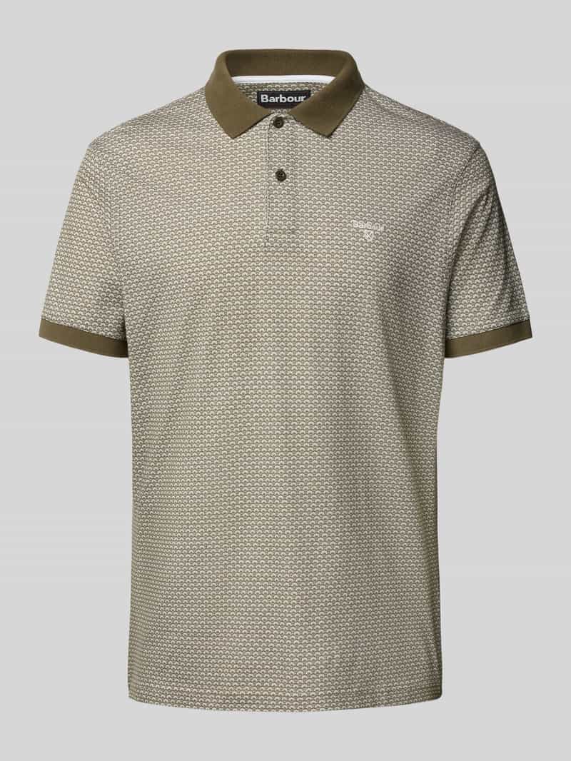 Koszulka polo o kroju regular fit z wyhaftowanym logo model ‘Shell’