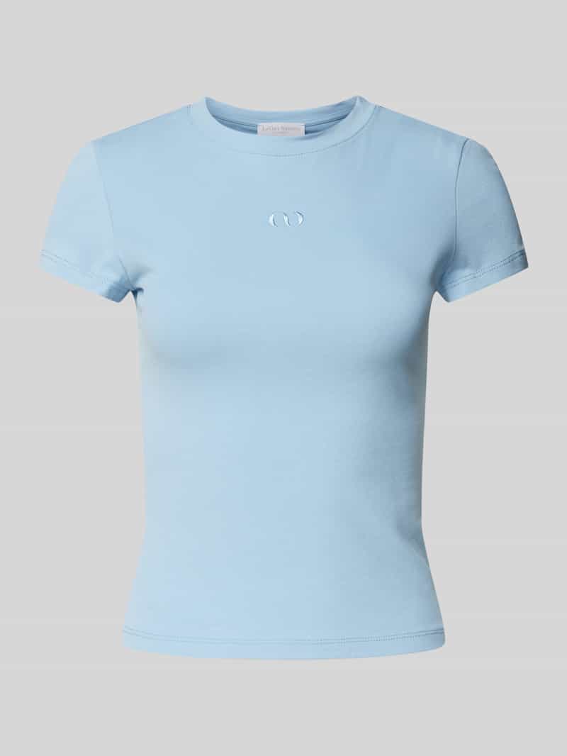T-shirt z wyhaftowanym logo — LeGer Studio Kollektion