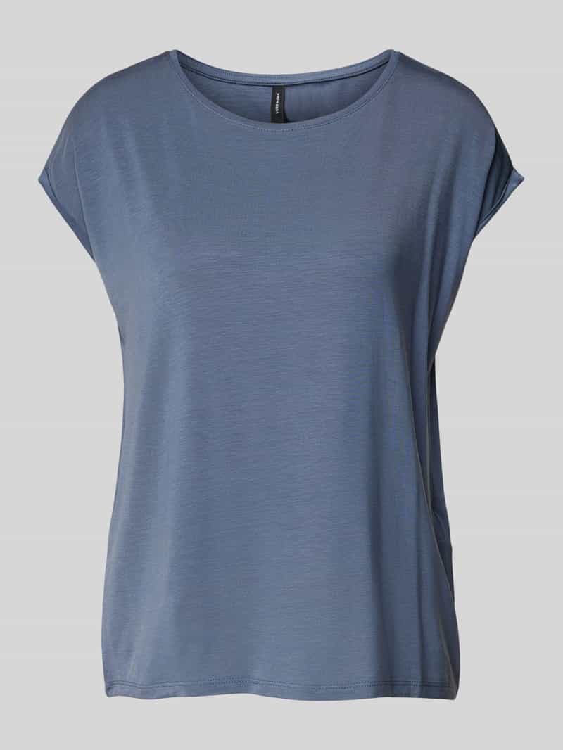 T-shirt o kroju regular fit z mieszanki lyocellu model ‘AVA’