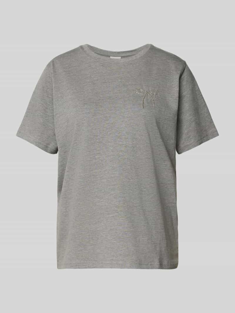 T-shirt z aplikacją model ‘NYNNA’