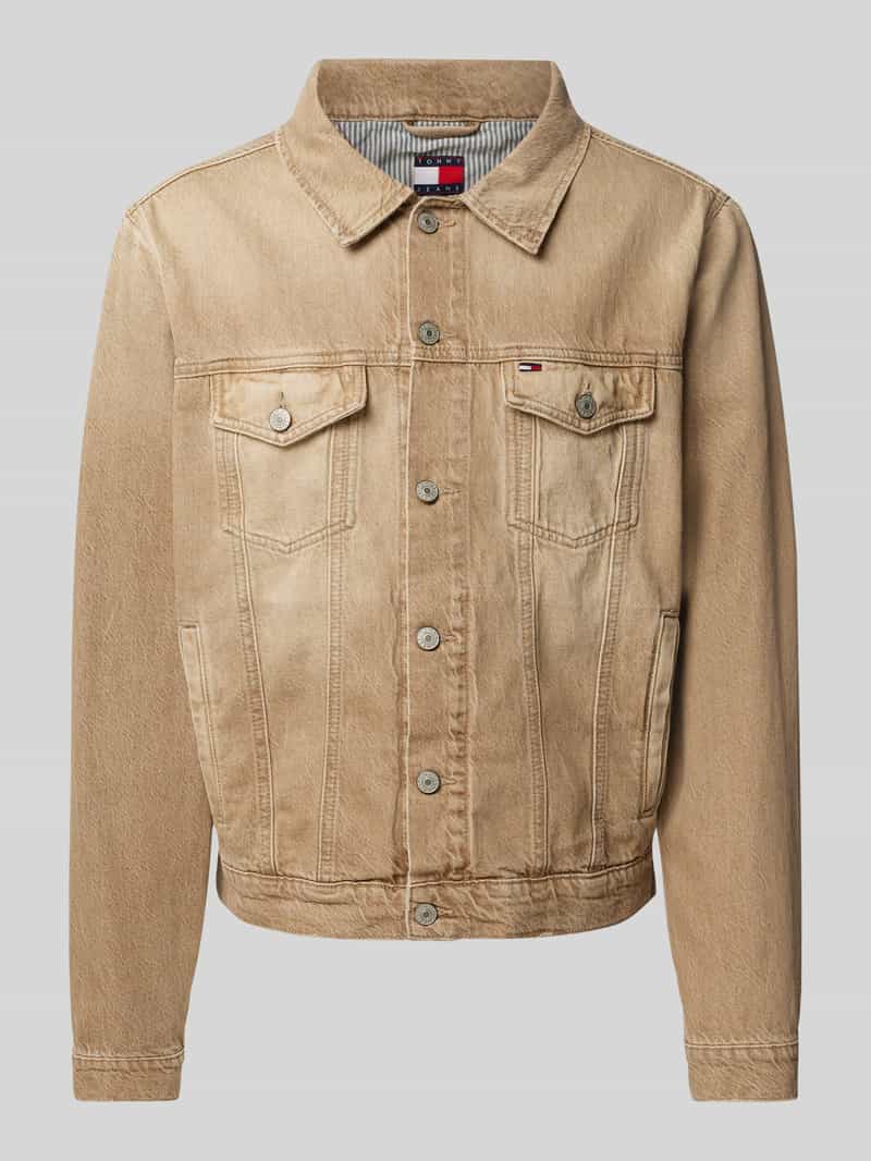 Kurtka jeansowa o kroju regular fit z czystej bawełny model ‘RYAN’