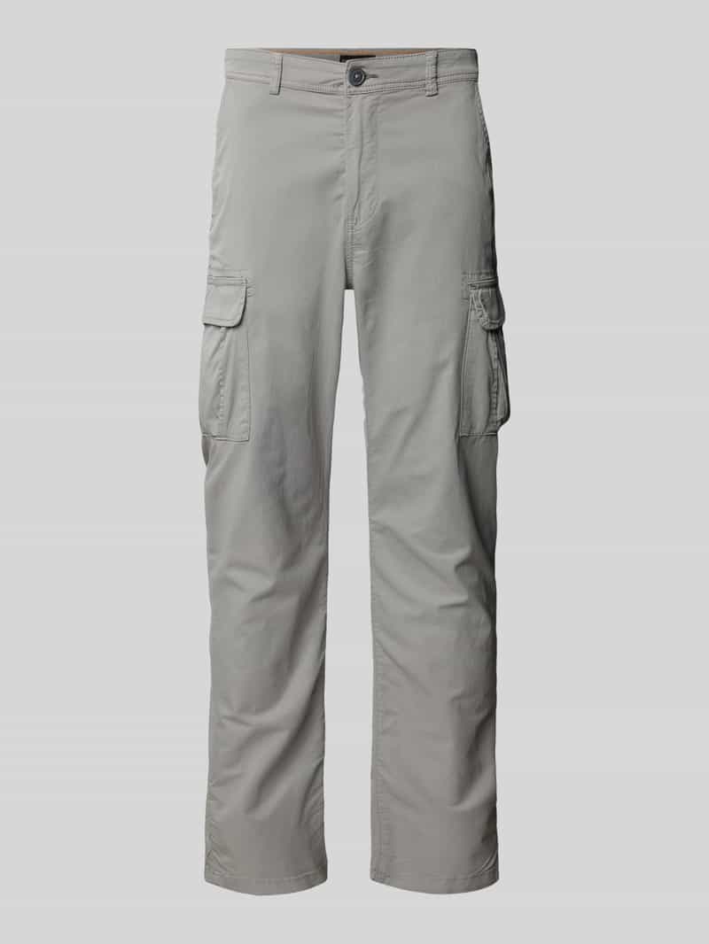 Spodnie cargo o kroju tapered fit z wpuszczanymi kieszeniami model ‘YASUNI SUM’