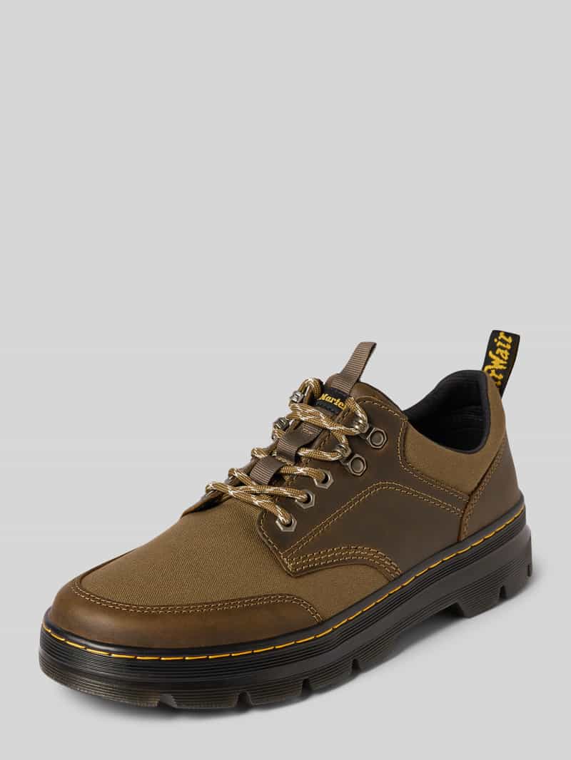 Buty sznurowane z naszywką z logo model ‘Reeder’