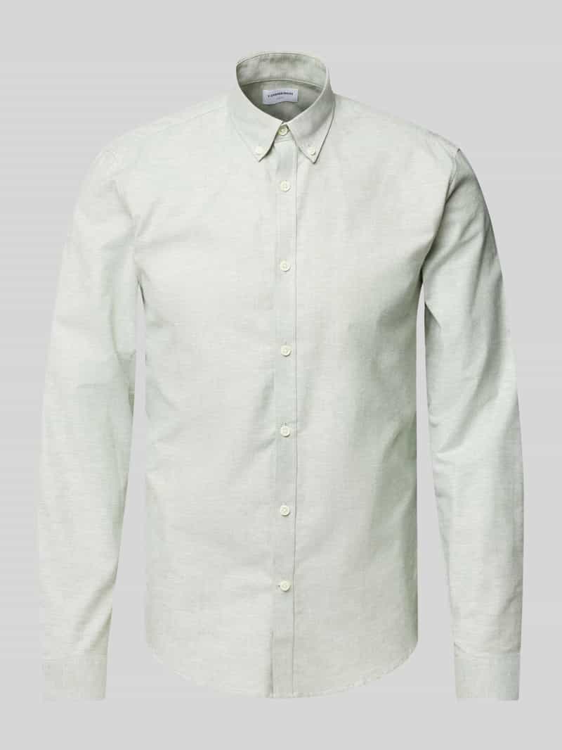 Koszula casualowa o kroju slim fit z listwą guzikową model ‘Oxford’