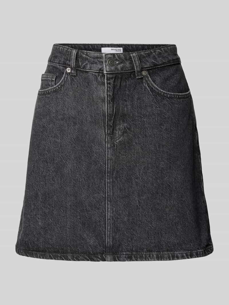 Spódnica jeansowa z 5 kieszeniami model ‘HARPER’