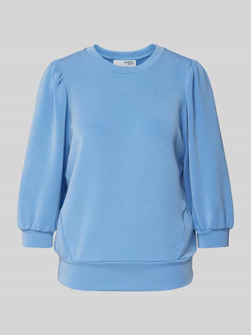 Bluza z prążkowanymi wykończeniami model ‘TENNY’