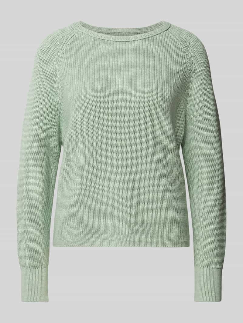 Sweter z dzianiny o kroju comfort fit z czystej bawełny