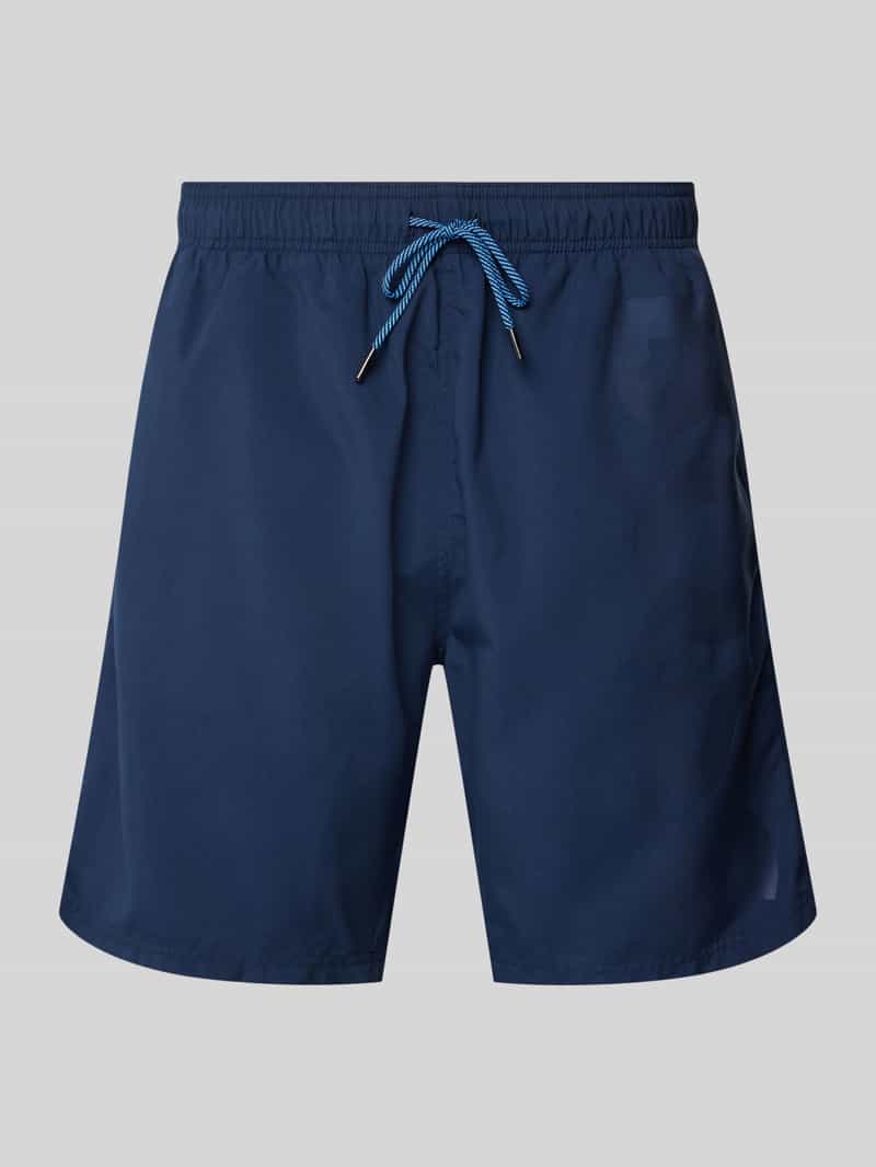 Spodenki kąpielowe o kroju regular fit z nadrukiem z logo model ‘Orca’