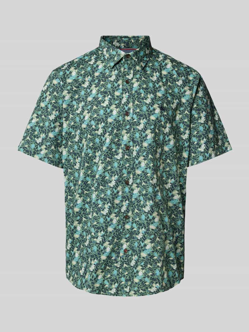 Koszula casualowa o kroju regular fit z kołnierzykiem typu kent model ‘CONCEALLED’