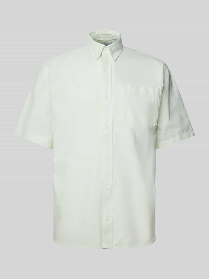 Koszula casualowa o kroju regular fit z kieszenią na piersi model ‘BRAXTON’