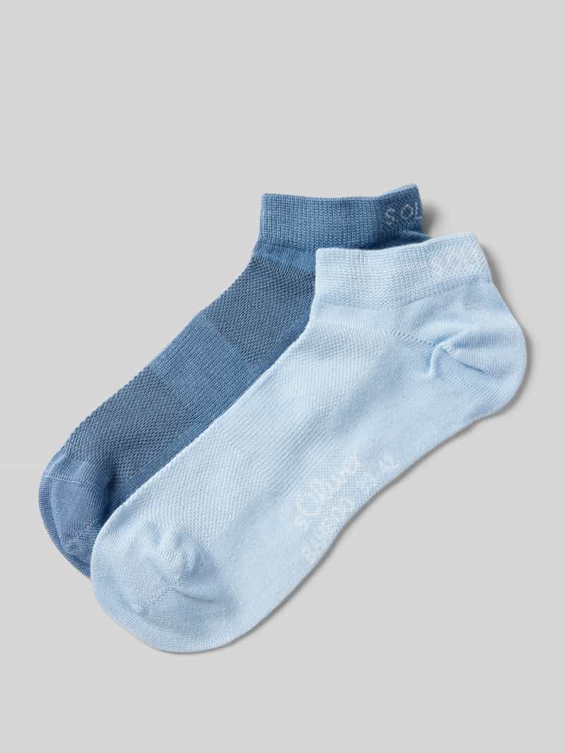 Sneakersy skarpetkowe z mieszanki wiskozy w zestawie 2 szt.