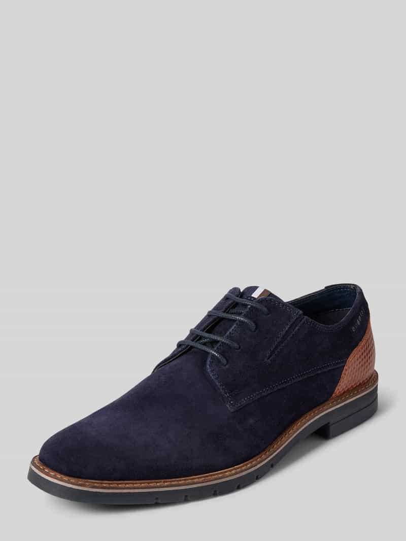 Buty derby z detalami z logo model ‘Merlo’